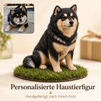 Personalisierte 3D Haustierfigur nach Foto – Handgefertigtes Hund & Katze Modell aus umweltfreundlichem Soft Clay