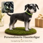 Personalisierte 3D Haustierfigur nach Foto – Handgefertigtes Hund & Katze Modell aus umweltfreundlichem Soft Clay