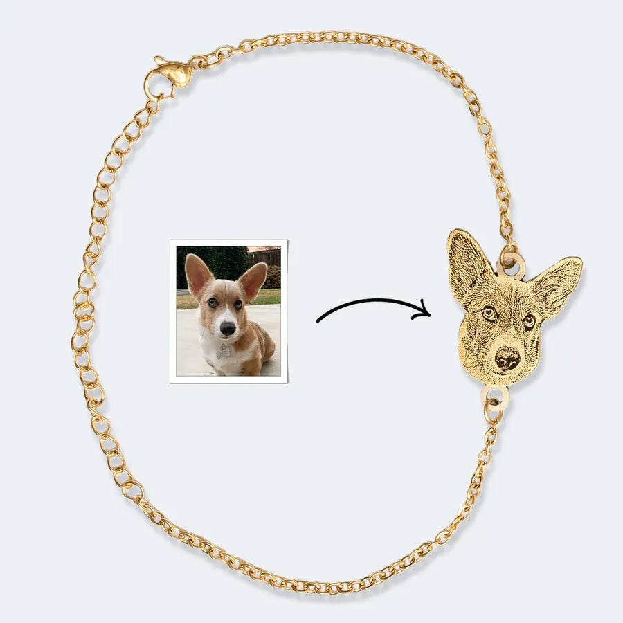 Personalisierte Foto Armband mit Gravur – Dezenter Erinnerungsschmuck für den Alltag