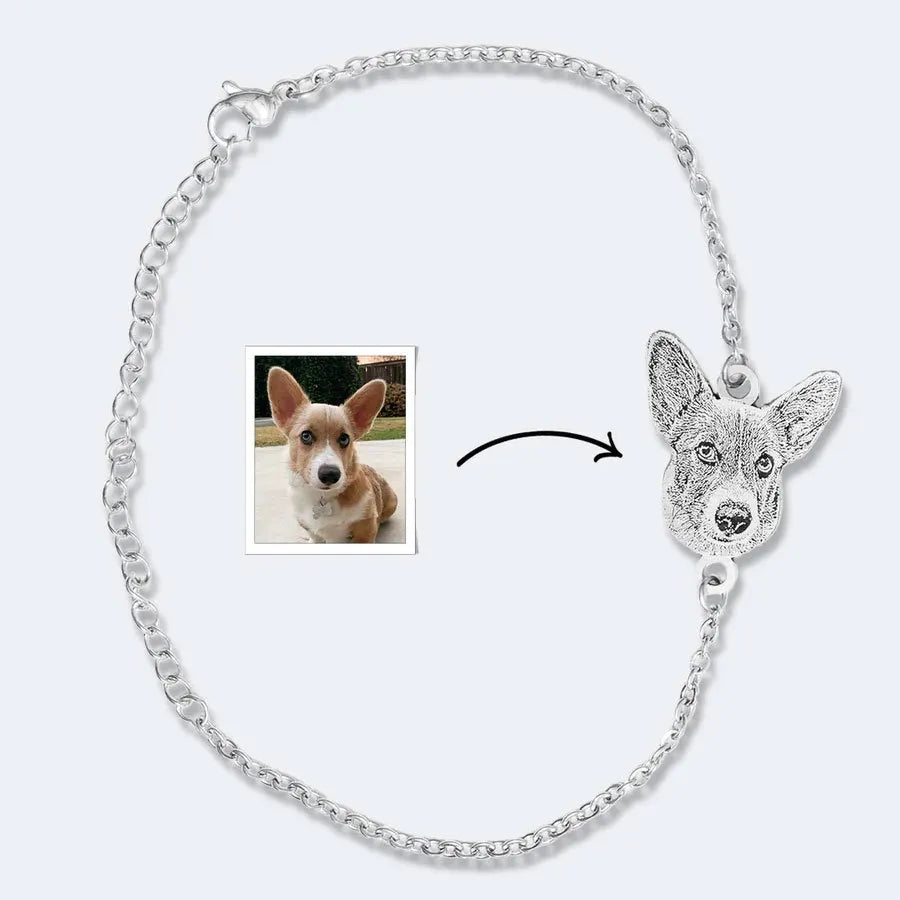 Personalisierte Foto Armband mit Gravur – Dezenter Erinnerungsschmuck für den Alltag