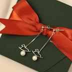Moving Horse Drop Earrings-1