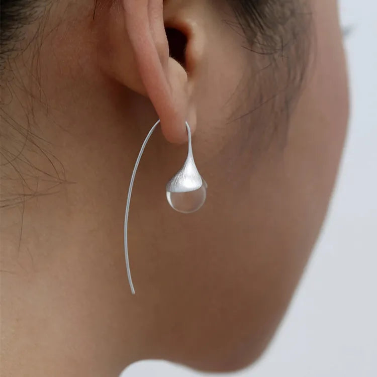 dew drop earrings-1