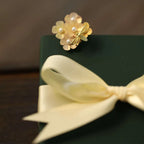 Resin floral brooch-1