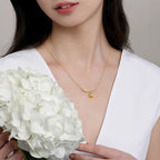 Lily of the Valley Necklace-1