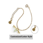 925 Silber Armband mit Fluorit & Firefly Anhänger – Verspielter Naturschmuck