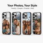 Personalisierte iPhone Handyhülle mit Foto – magnetische Hülle mit austauschbaren Rückplatten