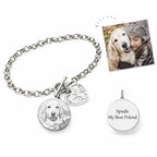 Personalisierte Foto Armband aus 925 Sterling Silber – Eleganter Erinnerungsschmuck