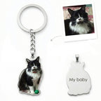 Personalisierter Foto Schlüsselanhänger in Farbe – Individueller Keychain mit Bild