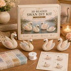 3D Perlen-Tier DIY Set – Kreatives Bastelset mit bunten Perlen