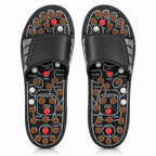 Fußmassage-Sandalen mit Massagepunkten – Wellness Hausschuhe für müde Füße, Geschenkidee für Eltern & Großeltern