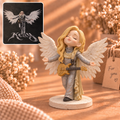 Personalisierte Cartoon-Figur nach Foto aus handmodelliertem Soft Clay