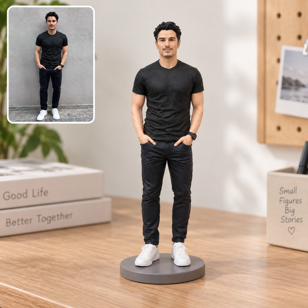 写真から作るリアル 3Dフィギュア – フルカラー3Dプリント