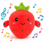 Interaktives Musik-Fruchtspielzeug – Sensorisches Plüschtier mit Sound für Kinder & Familien