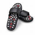 Fußmassage-Sandalen mit Massagepunkten – Wellness Hausschuhe für müde Füße, Geschenkidee für Eltern & Großeltern